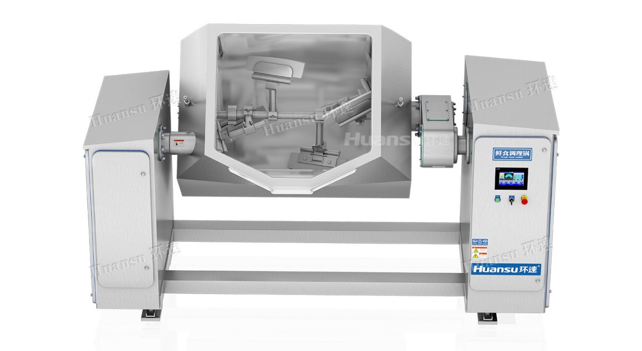 食品攪拌鍋，操作簡(jiǎn)單，實(shí)現(xiàn)均勻攪拌