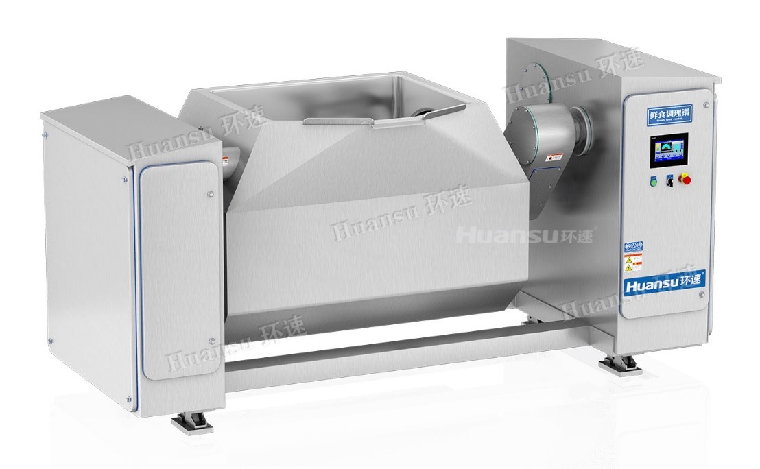 臥式智能攪拌鍋，蒸汽加熱效率高