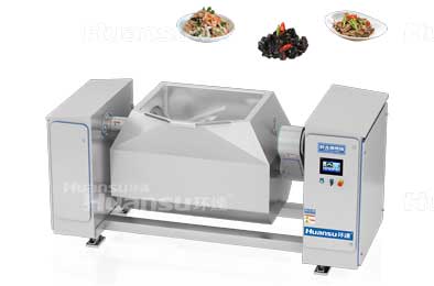 環(huán)速鮮食調(diào)理鍋，智能攪拌鍋。不光能調(diào)制餡料，還是一款自動(dòng)炒菜機(jī)！