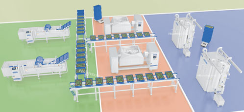 環(huán)速智能攪拌鍋，有加熱功能的食材攪拌設(shè)備，可以自動炒菜！