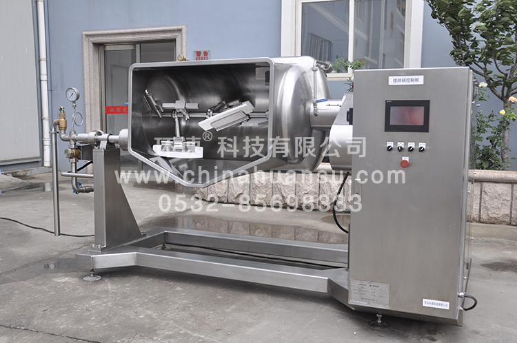 環(huán)速智能攪拌鍋WZJ-500加熱攪拌鍋、智能化不糊鍋    環(huán)速科技